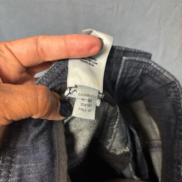 Old Navy Wide Leg Jeans Dark Wash Extra High Rise Stretch 70 Retro Y2K Boho Chic - Picture 14 of 14